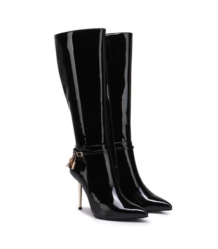 Giaro Boots LEANDRA BLACK SHINY