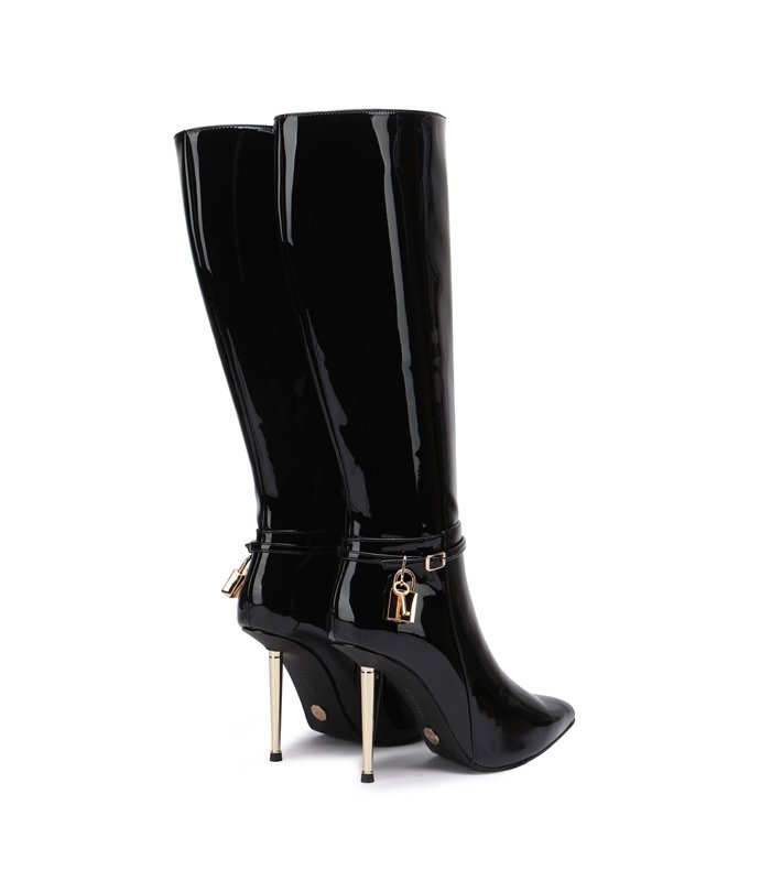 Giaro Boots LEANDRA BLACK SHINY