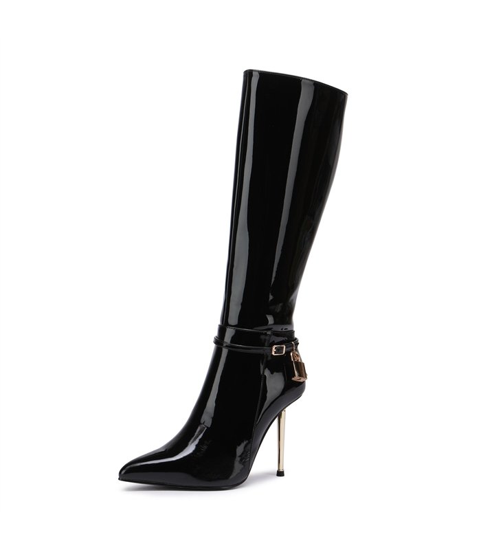 Giaro Boots LEANDRA BLACK SHINY