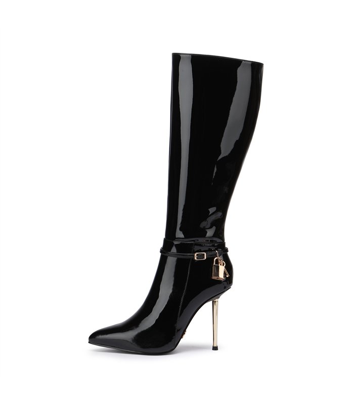 Giaro Boots LEANDRA BLACK SHINY