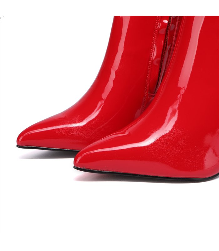 Giaro Stiefel LEANDRA Rot Glänzend