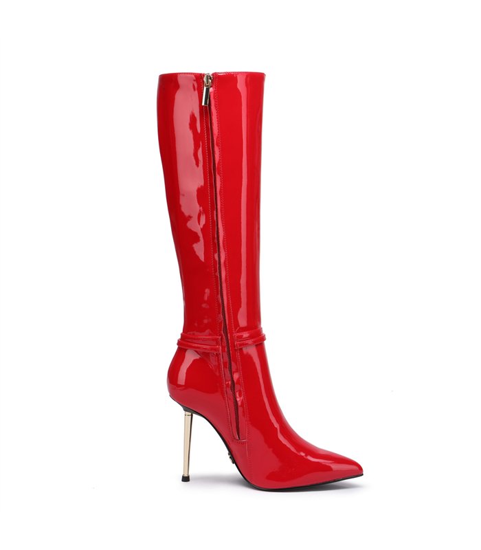 Giaro Stiefel LEANDRA Rot Glänzend