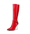 Giaro Stiefel LEANDRA Rot Glänzend