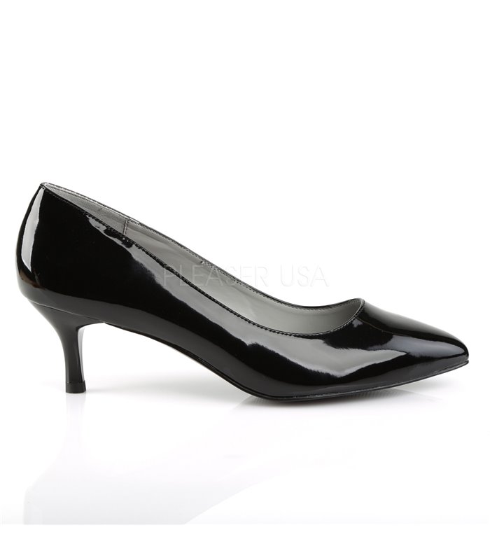 Pleaser Pumps KITTEN-01 Schwarz