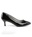 Pleaser Pumps KITTEN-01 Schwarz