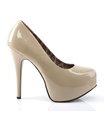 Plateau Pumps TEEZE-06W - Creme (Weit)