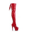 Plateau Overknee Stiefel ADORE-3063 - Rot