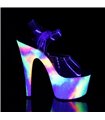 Plateau High Heels ADORE-708GXY - Neon Mehrfarbig