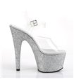 Plateau High Heels ADORE-708HMG - Silber