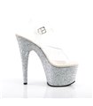 Plateau High Heels ADORE-708LG - Silber