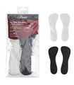 GI-001ML 3/4 Gel Insole Black/White | Pleaser