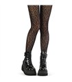 DH-420 tights Black Leopard Print | DemoniaCult