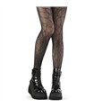 DH-425 tights Black Patterned | DemoniaCult