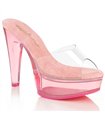 MARTINI-501 Plateau Pantolette Pink | Pleaser