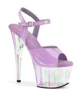 Lavender platform heels sale