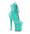 FLAMINGO-1020 Plateau enkellaarzen mint | Pleaser