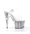 Plateau High Heels ADORE-708SRS - Silber