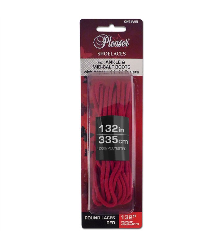 SL-THIGH-PL - Shoelaces 457cm/180in - Black | Pleaser