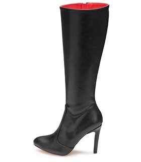 Michael Soul Donna - Klassische Stiletto Stiefel in schwarz matt Michael Soul Donna - Klassische Stiletto Stiefel in schwarz matt