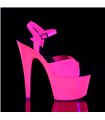 Plateau High Heels ADORE-709UV - Neon Pink