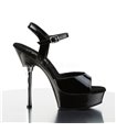 Plateau High Heels ALLURE-609 - Schwarz