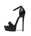 Giaro Plateau Pumps KITTY Black Matte