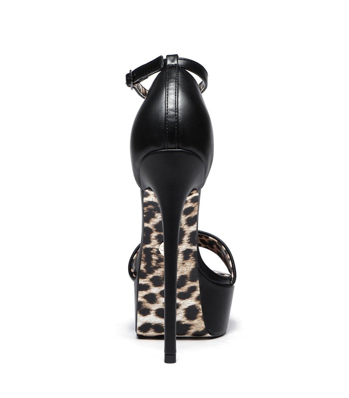 Giaro Plateau Pumps KITTY Schwarz Matt