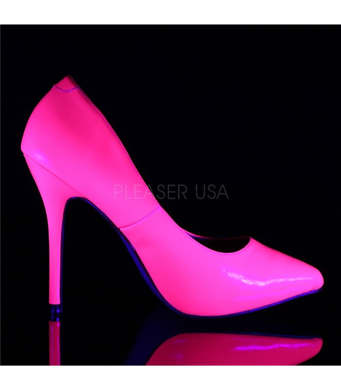 Pumps AMUSE-20 - Lack Neon Fuchsia