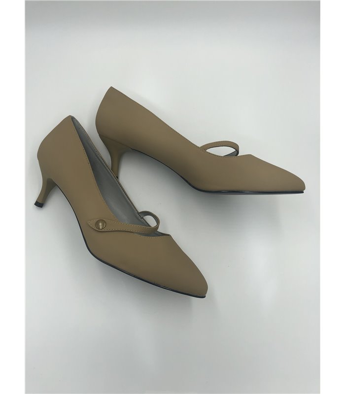 Pumps KITTEN-03 - Nubuk Taupe gebraucht