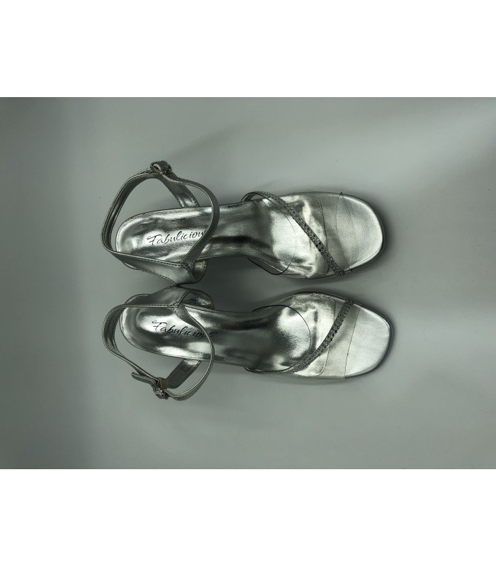 Sandalette ROMANCE-308R - Klar/Silber gebraucht