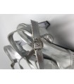 Sandalette ROMANCE-308R - Klar/Silber gebraucht