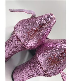 Retro Platform Pumps MARYJANE-50G - Pink gebraucht