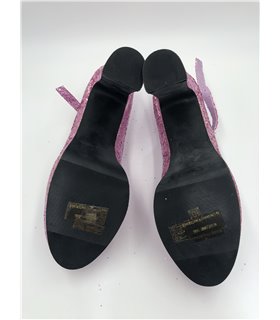 Retro Plateau Pumps MARYJANE-50G - Pink gebraucht Retro Plateau Pumps MARYJANE-50G - Pink gebraucht