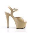 Plateau High Heels ASPIRE-609 - Lack Creme