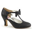 Kitten Heels FLAPPER-11 - Schwarz