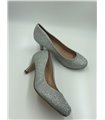 Kitten Heels DORIS-06 - Silber gebraucht