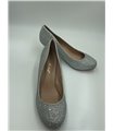 Kitten Heels DORIS-06 - Glitter Silver gebraucht