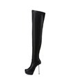 Giaro Overknee Plateau Boot BRISA Black Matte