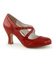 Kitten Heels FLAPPER-35 - Rot