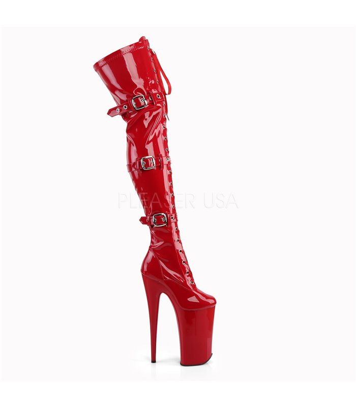 Extrem Plateau Heels BEYOND-3028 - Lack Rot