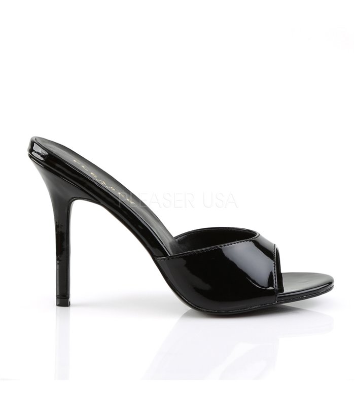 Pantolette CLASSIQUE-01 - Lack Schwarz