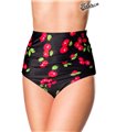 High Waist Swim Panty black/pink Bikinis SALE