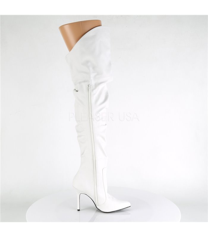 Overknee Stiefel CLASSIQUE-3011 - Weiß