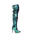 Overknee Stiefel COURTLY-3011 - Blau