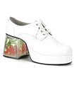 Men Platform Shoes PIMP-02 - White SALE