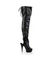 Plateau Overknee Stiefel DELIGHT-3017 - PU