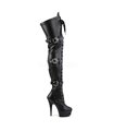 Plateau Overknee Stiefel DELIGHT-3028 - PU