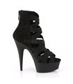 Plateau High Heels DELIGHT-600-24 - Schwarz