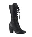 Ankle Boots VIVIKA-205 - Black | DemoniaCult SALE