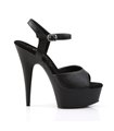 Plateau High Heels DELIGHT-609 - Matt Schwarz